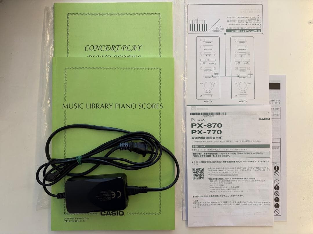 【2022年製、送料込】CASIO 電子ピアノ Privia PX-770BK