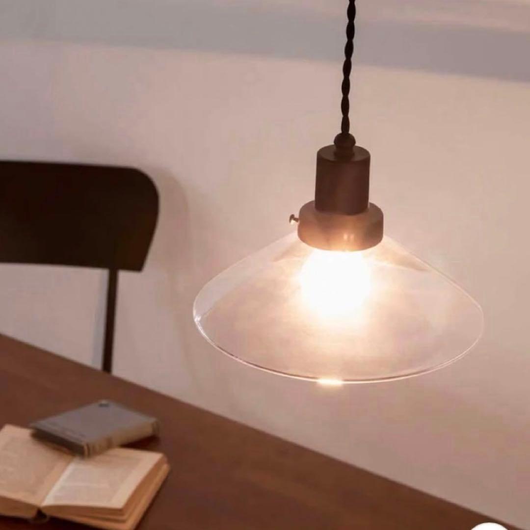 kanademonoカナデモノ ハンドメイド ガラスペンダントライト