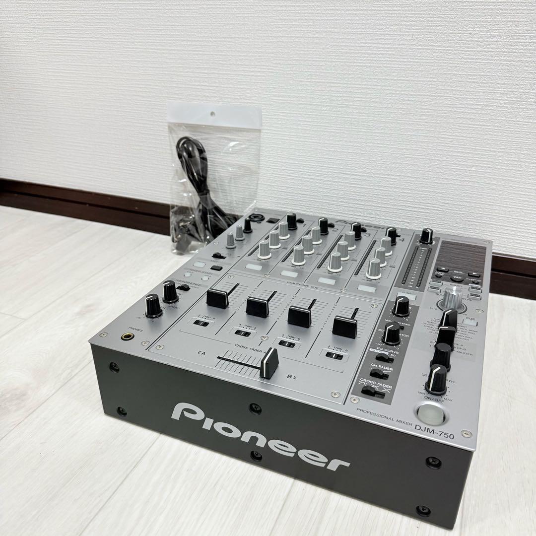 極美品 Pioneer DJM-750 DJミキサー パイオニア 4ch