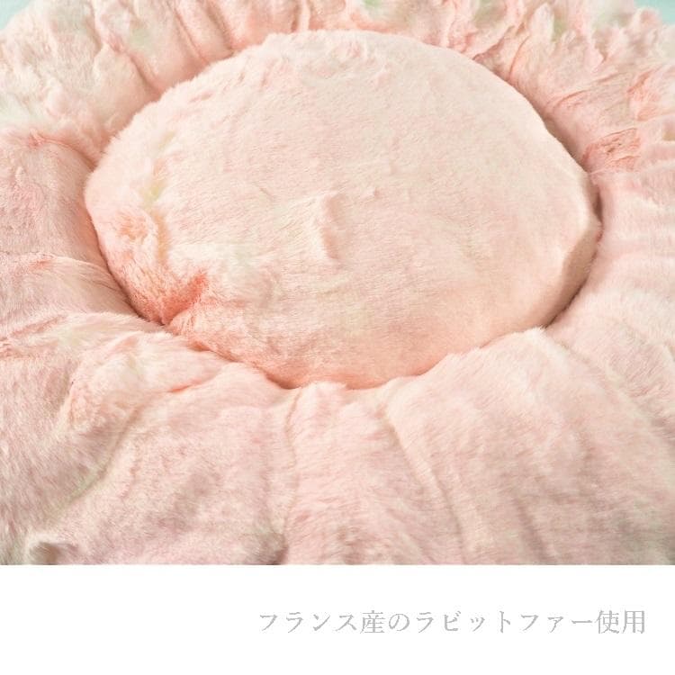 とろけるベッド Lサイズ ラビットファー 犬 猫 AN39 40 41 42