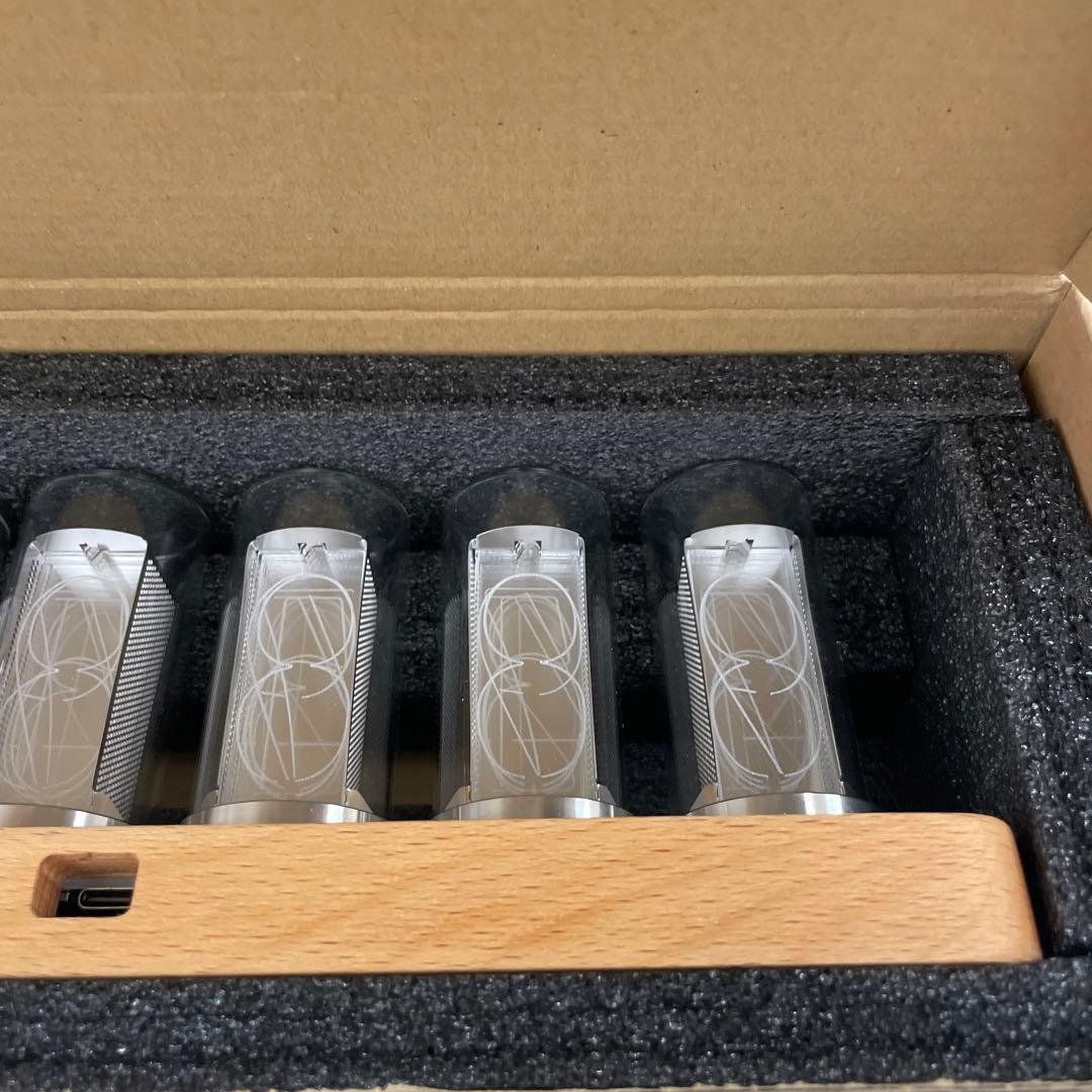 EGAOJP 目覚まし時計 レトロ 6桁LED