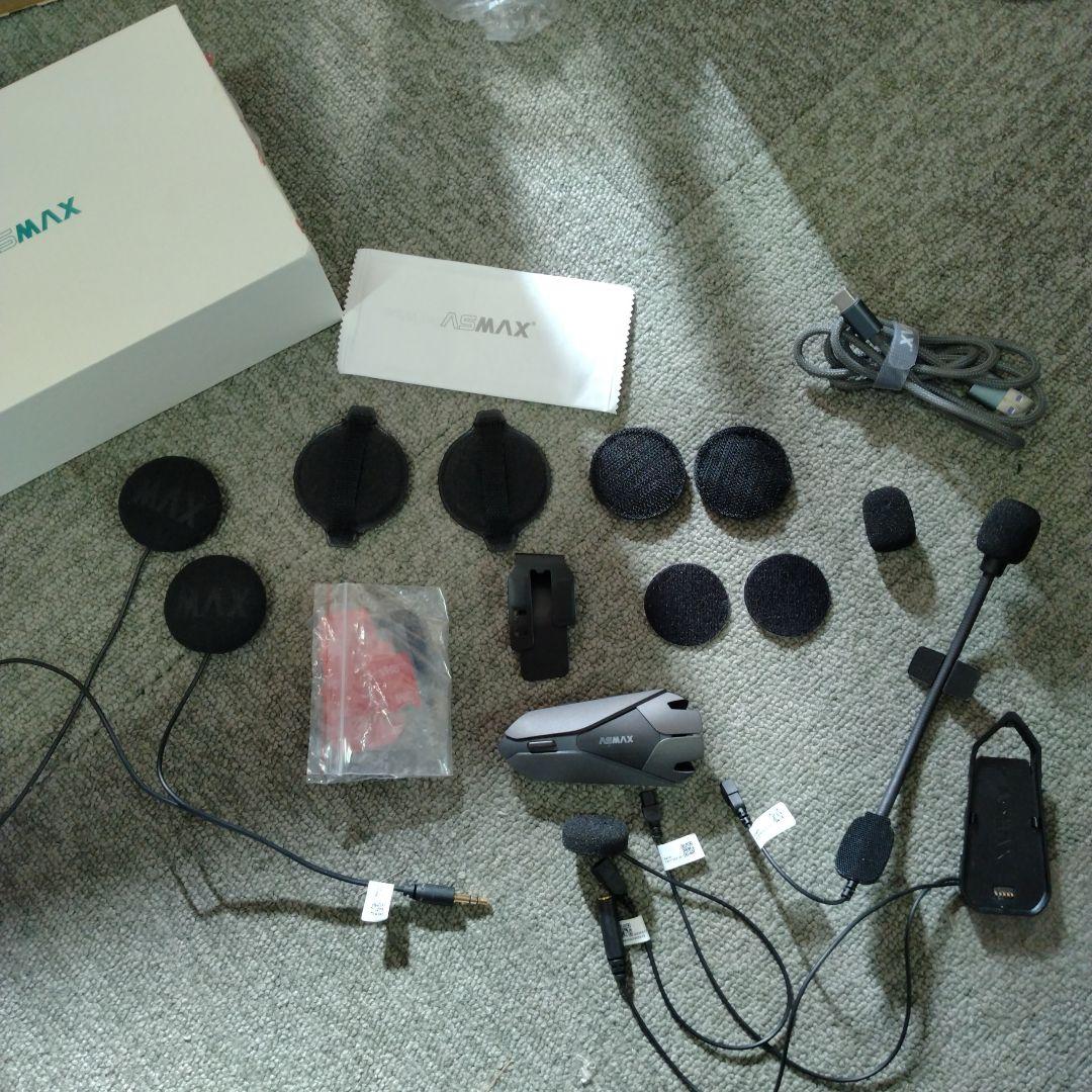 20AY-19　ASMAX Z1 バイク インカム 最大10人同時通話
