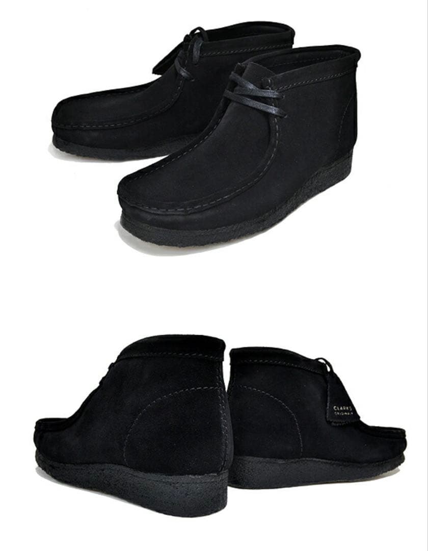 Clarks Wallabee ブラック