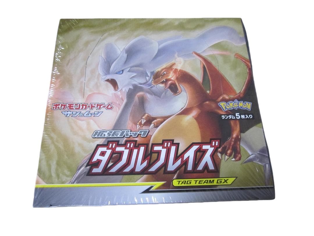 【新品・未開封】ポケカ　ダブルブレイズ　シュリンク付