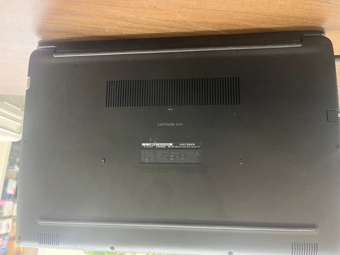 Windowsノート本体 DELL Latitude 3500 Core i3 16GB 238GB T