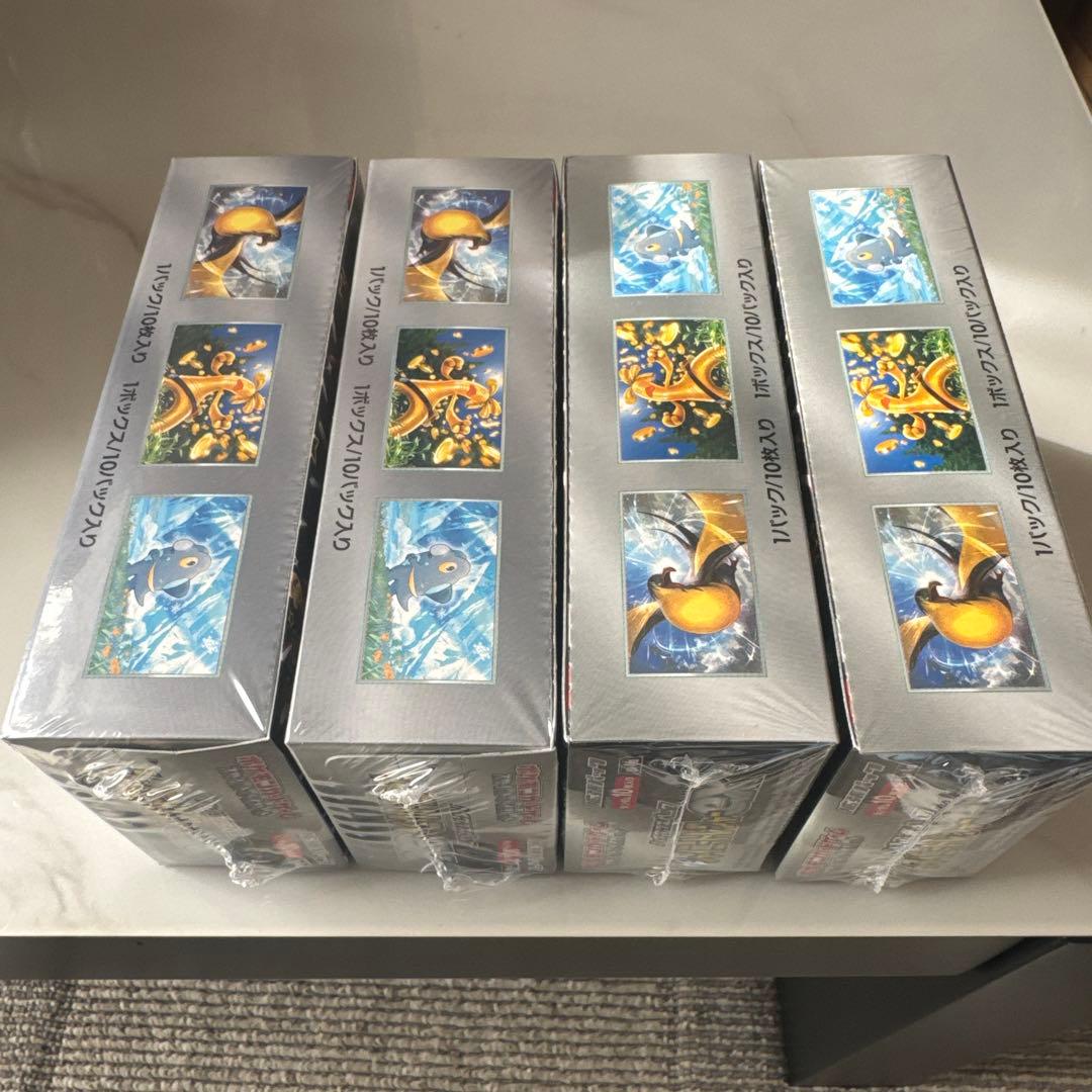 ポケモンカードゲーム ジャイニートレジャーexボックス4個セット