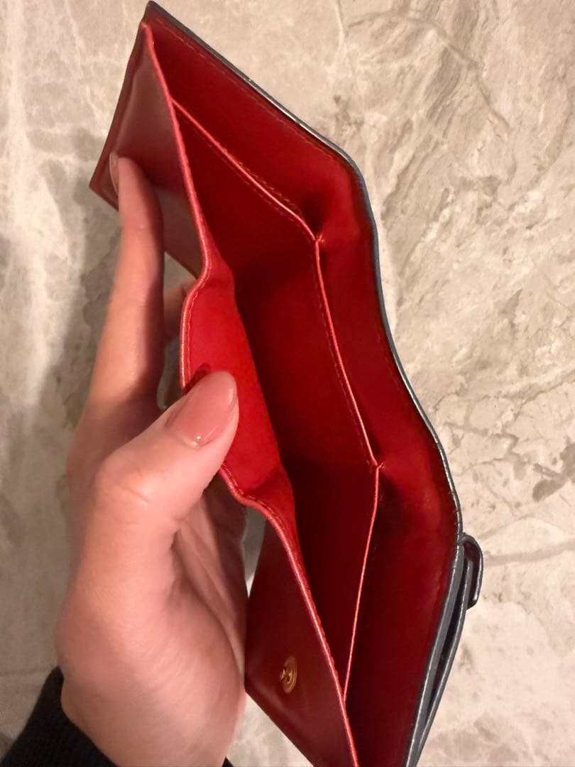 PRADA ハート柄 三つ折り財布 美品