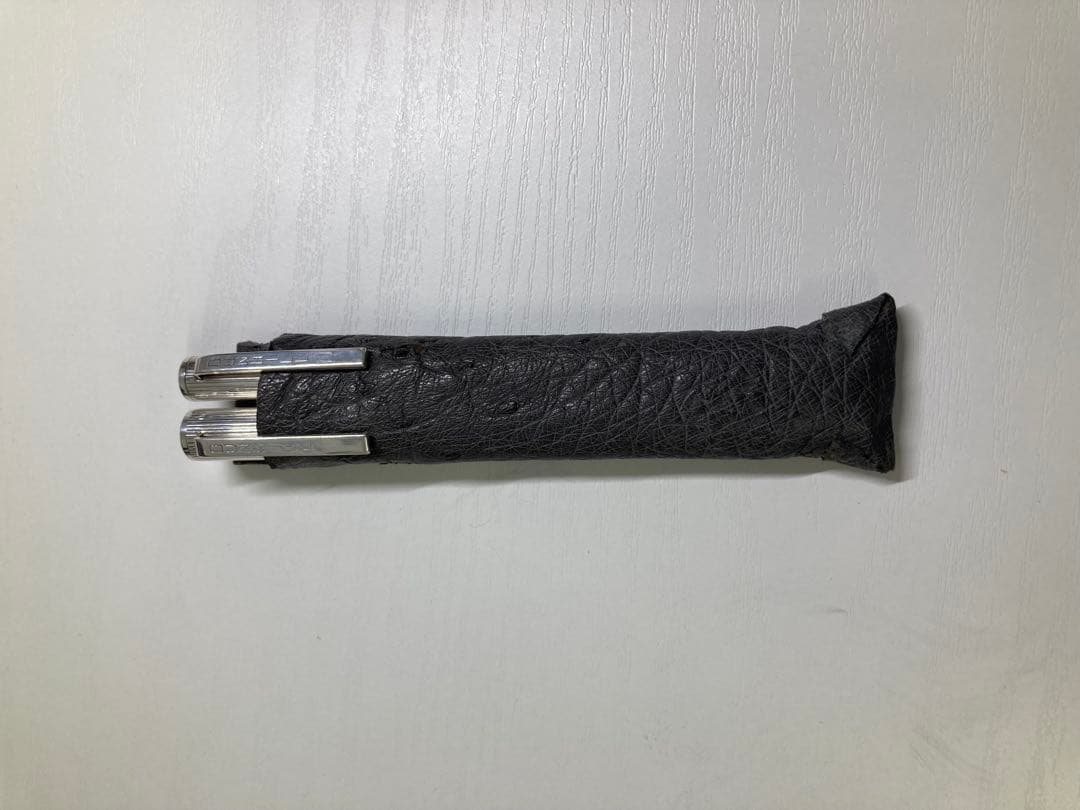 ダンヒル シルバー 万年筆 ボールペン セット ケース付き