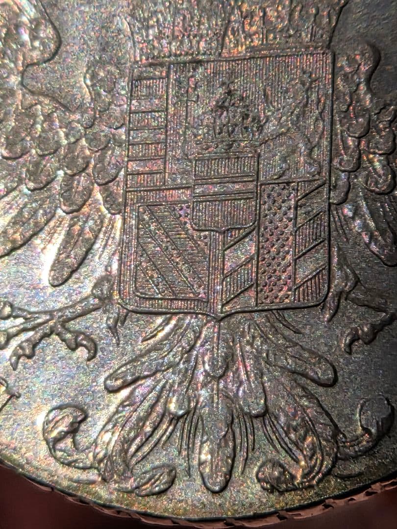 (プルーフ)オーストリア共和国　マリアテレジア　1ターレル銀貨再鋳貨　1780