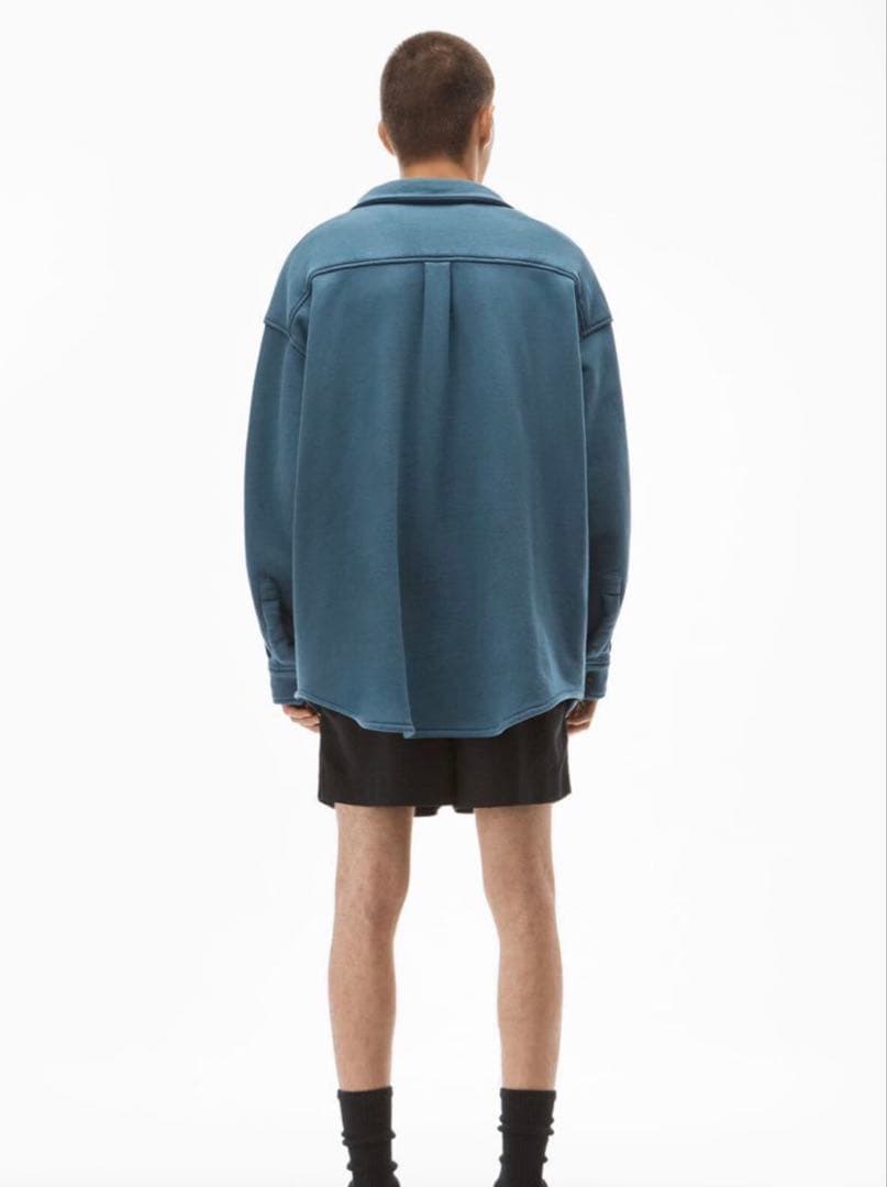 ALEXANDER WANG テリー ブルーシャツジャケット アレキサンダーワン