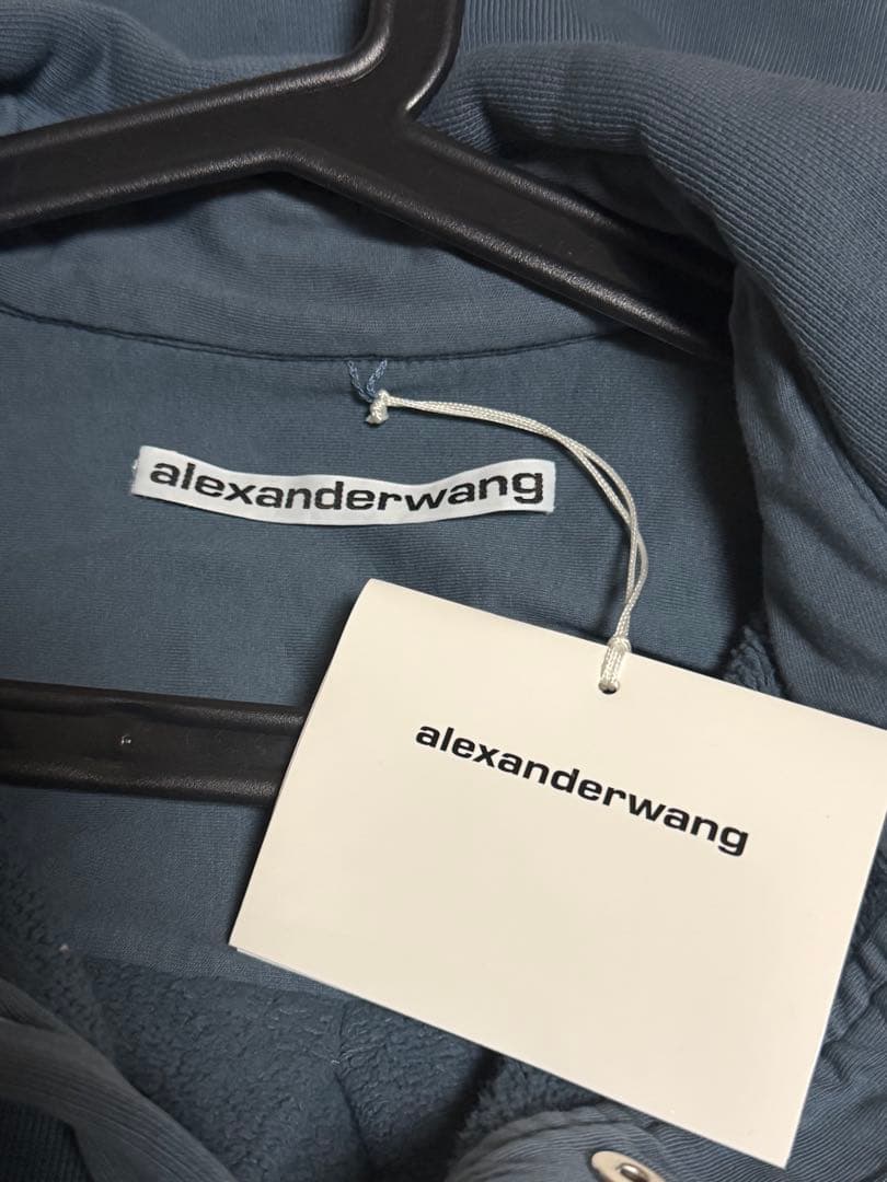 ALEXANDER WANG テリー ブルーシャツジャケット アレキサンダーワン