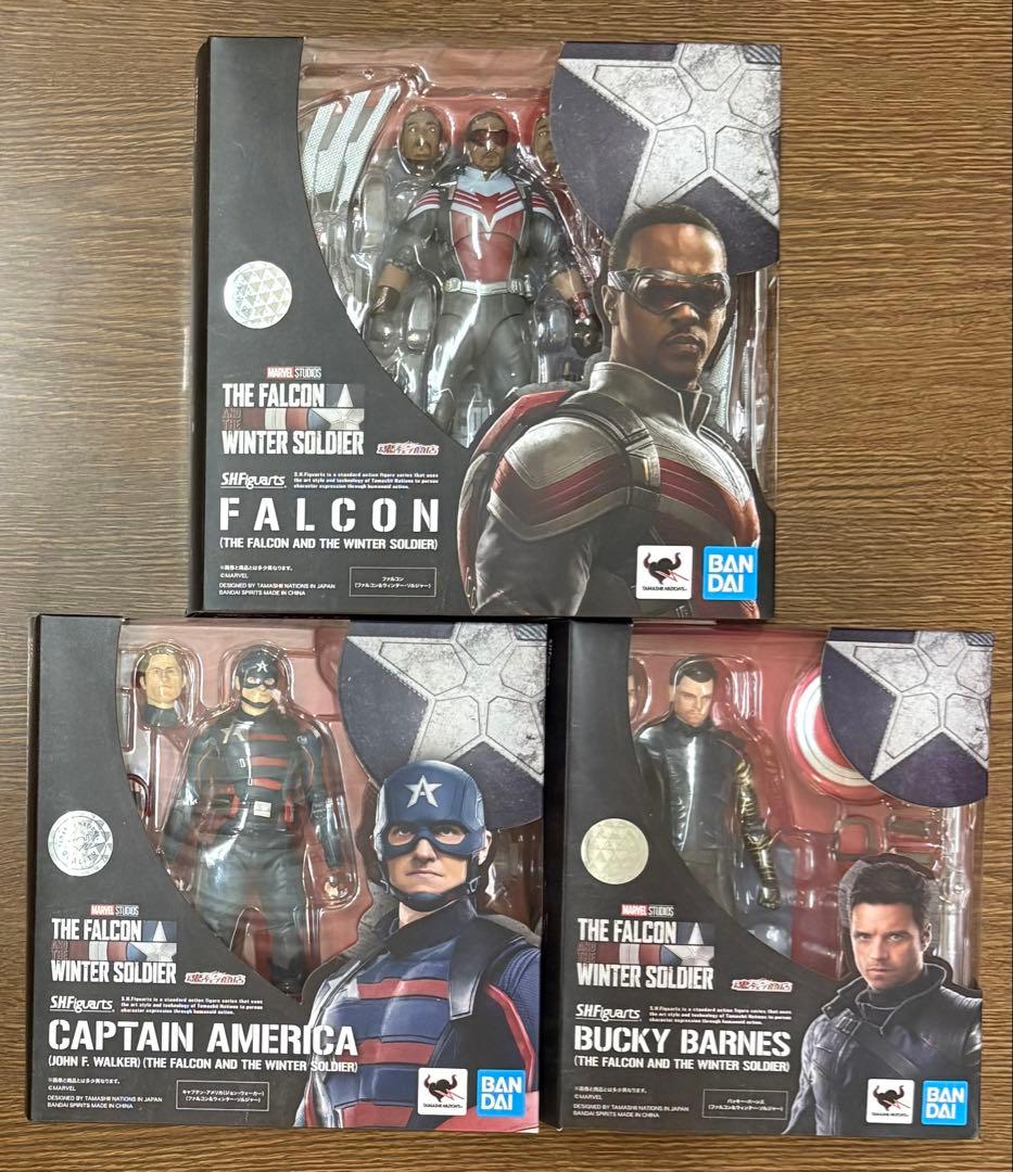 SHFiguarts ザ・ファルコン〜アンド・ソルジャー3体フィギュアセット