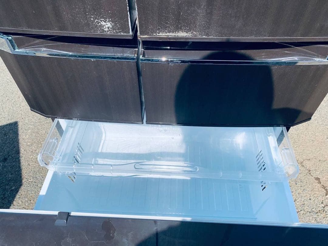 ♻️送料設置無料　MITSUBISHI ノンフロン冷凍冷蔵庫MR-E52S-DW