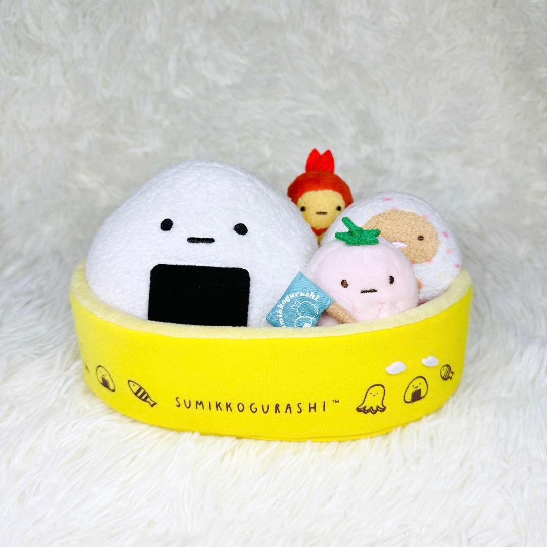 お弁当 ぬいぐるみ すみっこぐらし てのり ぬいぐるみ 希少 美品