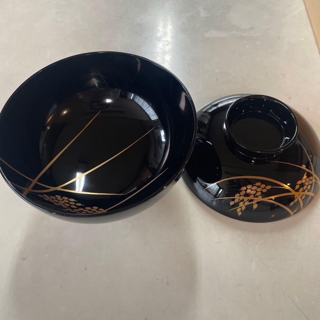 象彦　蒔絵　椀　2客