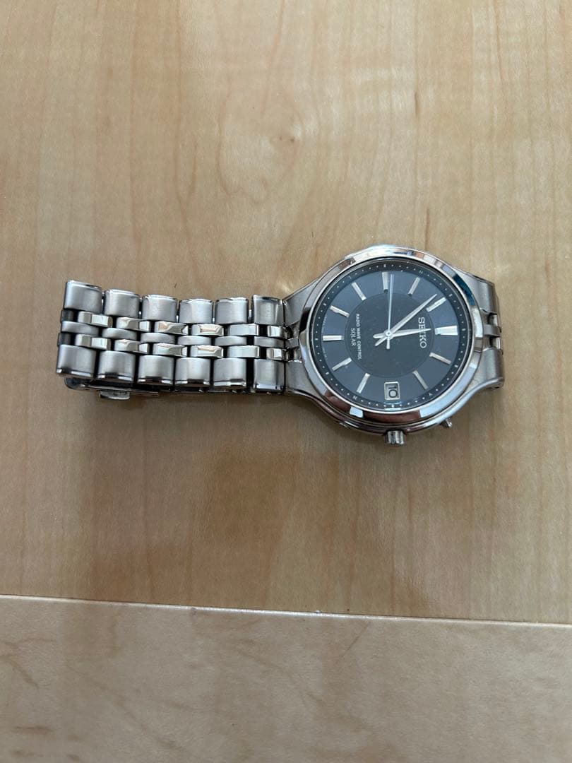 セイコー ドルチェ SADZ041 チタン 電波 ソーラー 定価130,000円