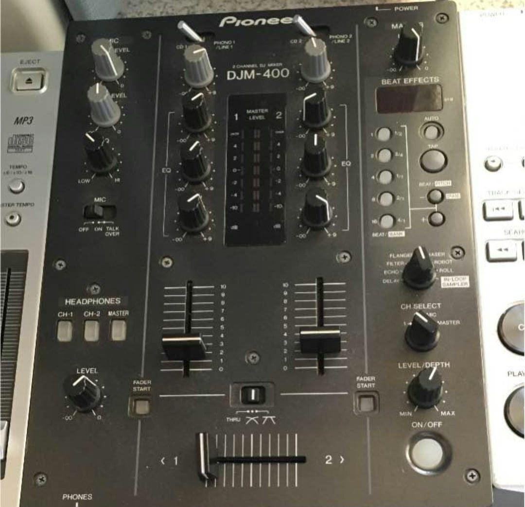 Pioneer DJM400 CDJ200×2 の3台セット
