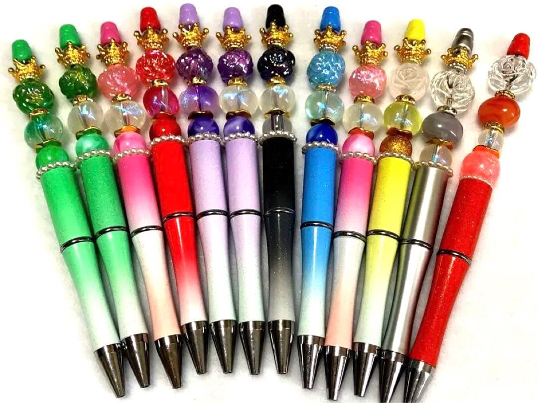 薔薇＆王冠 カスタムボールペン  かわいい