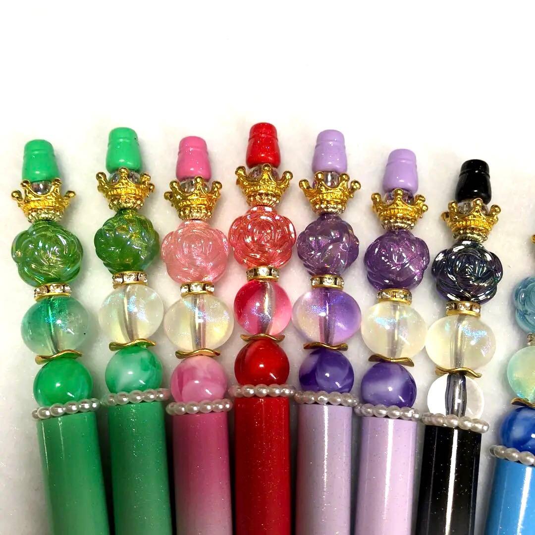 薔薇＆王冠 カスタムボールペン  かわいい