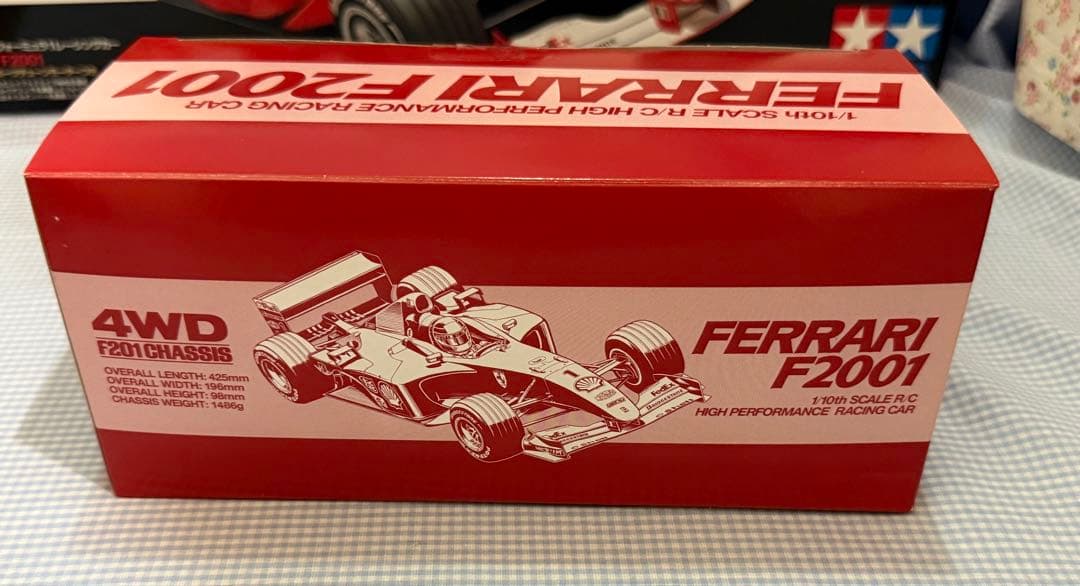 タミヤ◆フェラーリF2001 1/10スケール 4WD 1/10