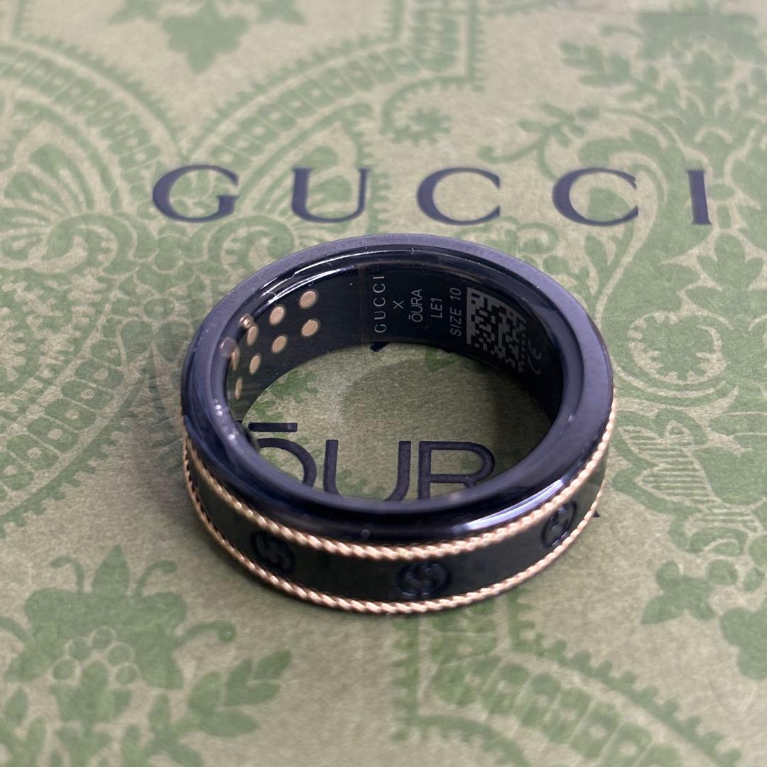 新品未使用 GUCCI OURA スマートリング サイズUS10 付属完品