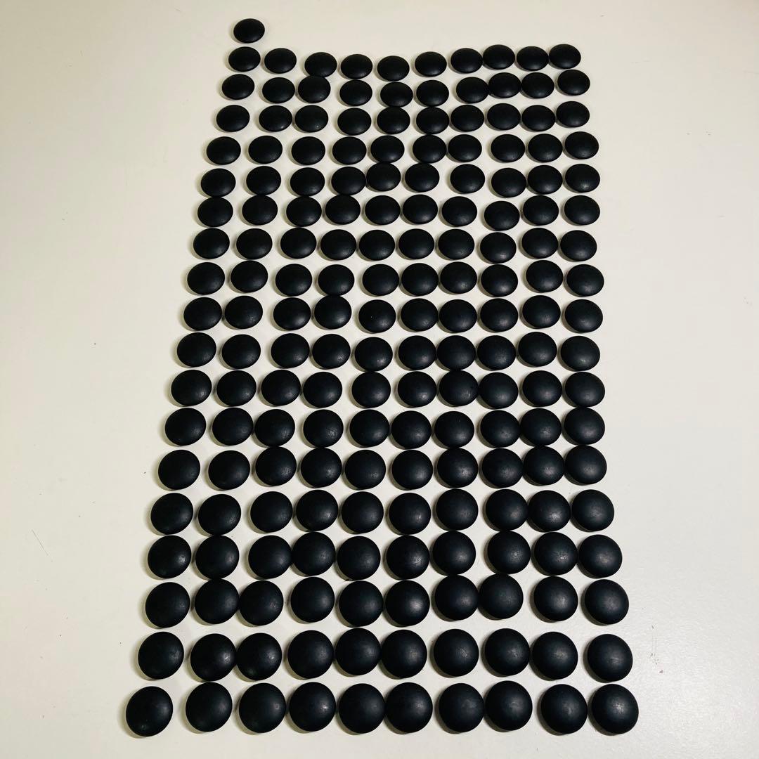 【高級品】蛤那智黒34号 高級囲碁 古美術品 はまぐり碁石 蛤碁石