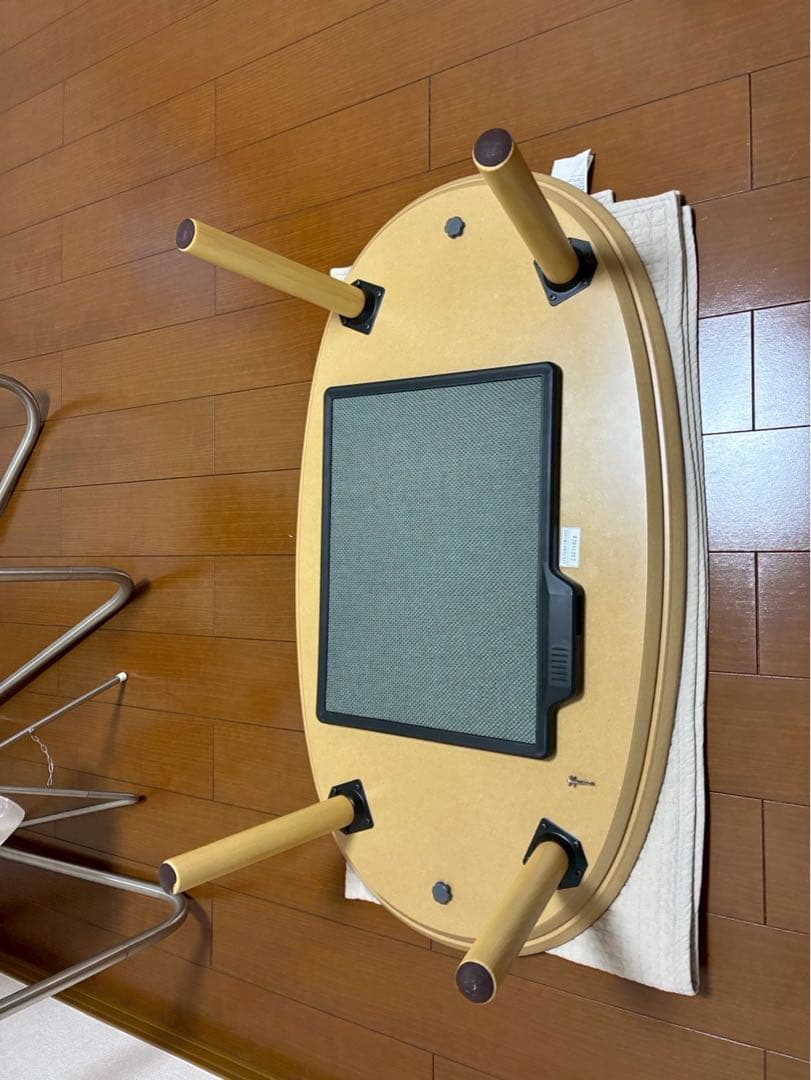 無印良品 楕円こたつ 幅97cm オーク材 kk01