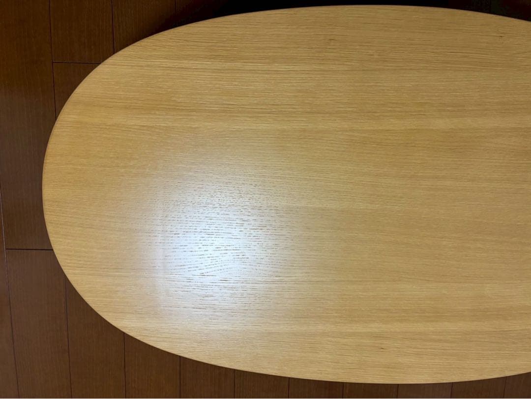 無印良品 楕円こたつ 幅97cm オーク材 kk01