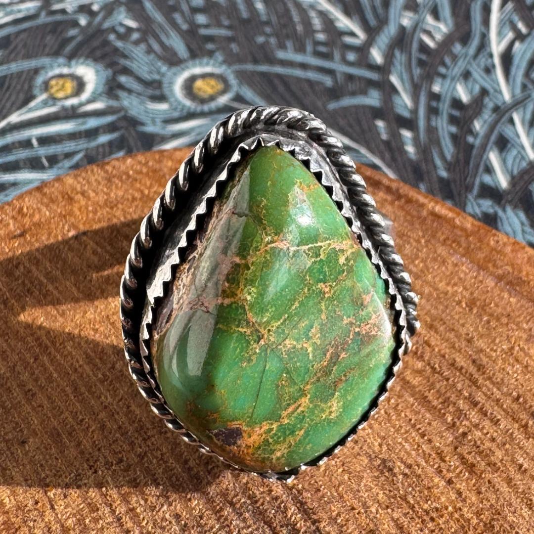 こ*め様 90年代　ヴィンテージ 　インディアンジュエリー　ターコイズ 　シルバ