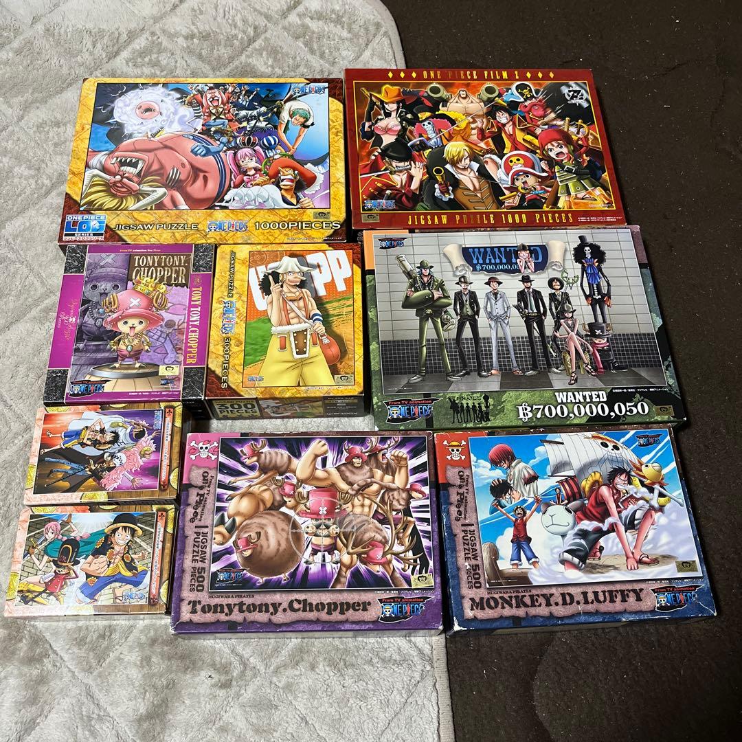 【一部未開封】ONE PIECE ワンピース　ジグソーパズル　9点　まとめ