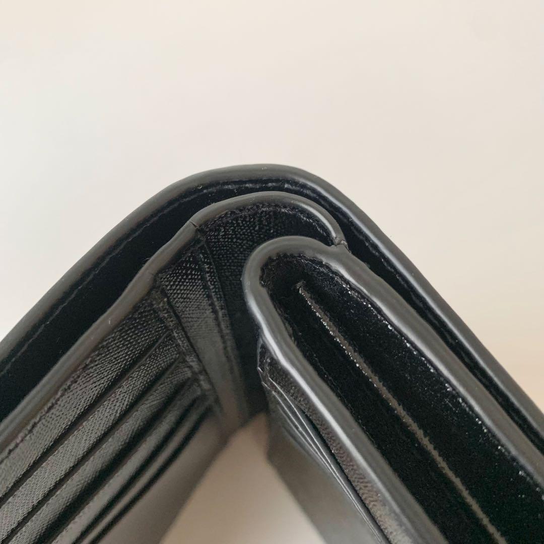 【MARC JACOBS】マークジェイコブス　二つ折り財布　スナップショット　黒