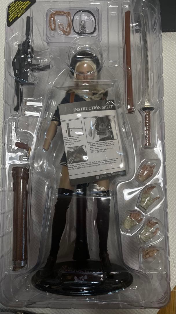 ホットトイズ　フィギュア　サッカーパンチ　Babydoll 12インチフィギュア