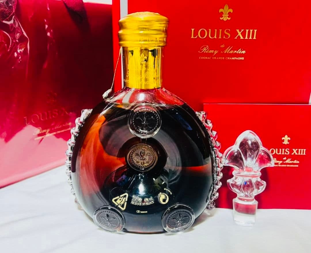 レミーマルタン ルイ13世 バカラ　替え栓・冊子・化粧箱・専用紙袋付き！ 未開封