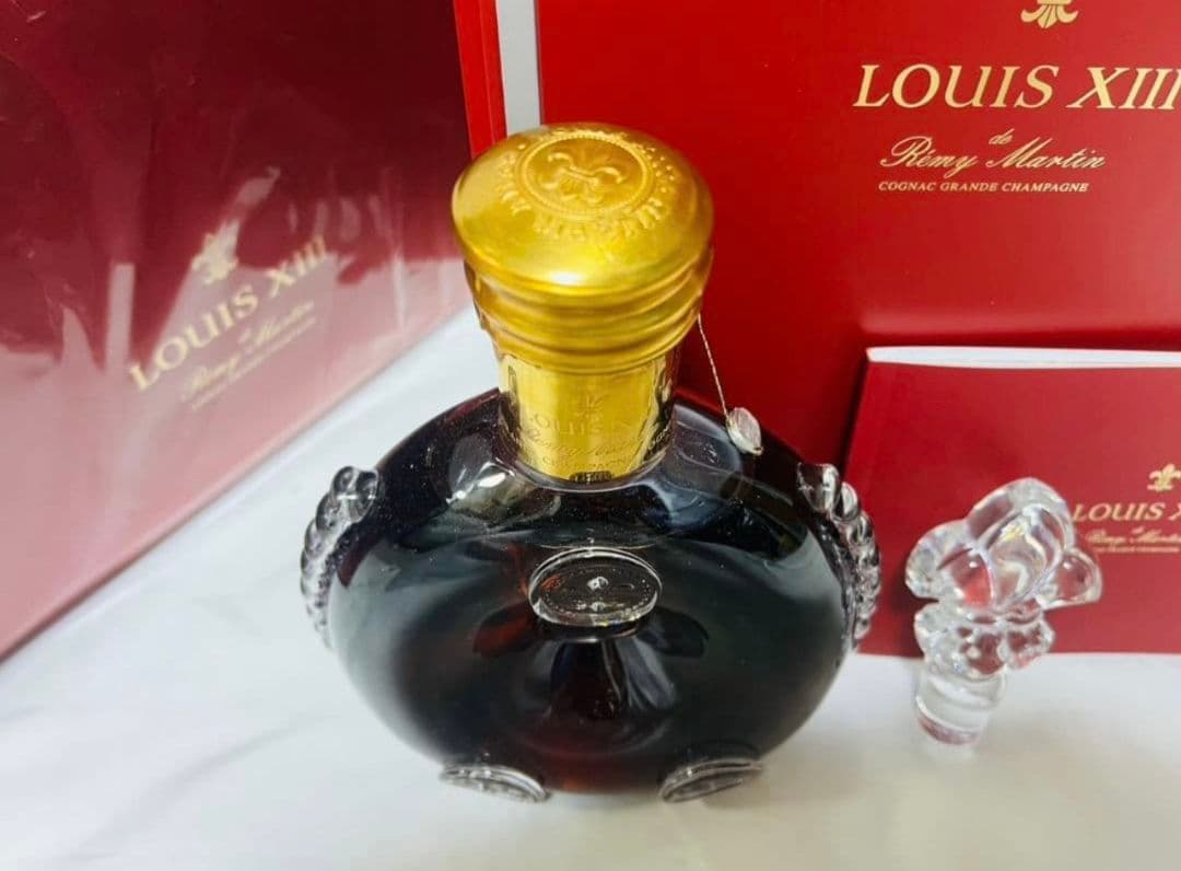 レミーマルタン ルイ13世 バカラ　替え栓・冊子・化粧箱・専用紙袋付き！ 未開封