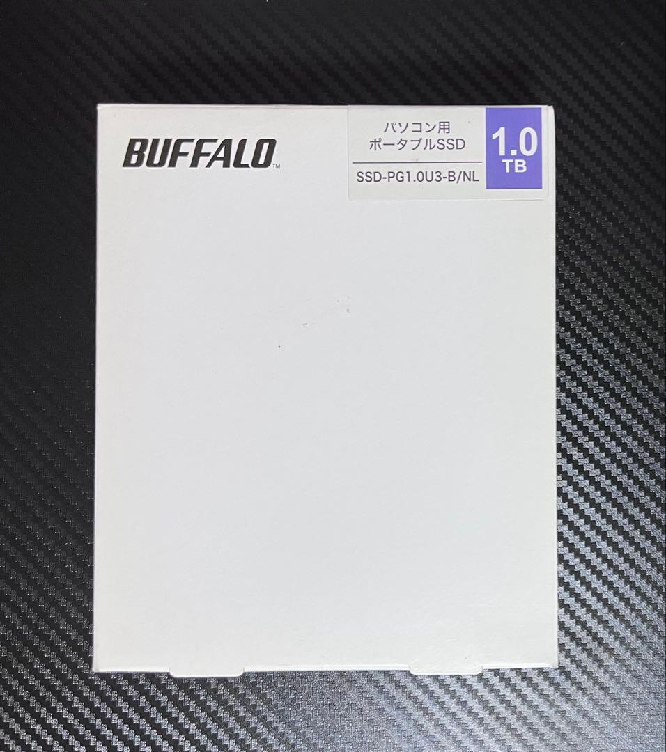 【新品・未開封】 バッファロー BUFFALO ポータブルSSD 1TB