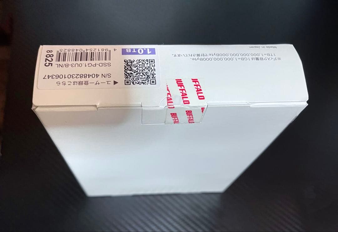 【新品・未開封】 バッファロー BUFFALO ポータブルSSD 1TB