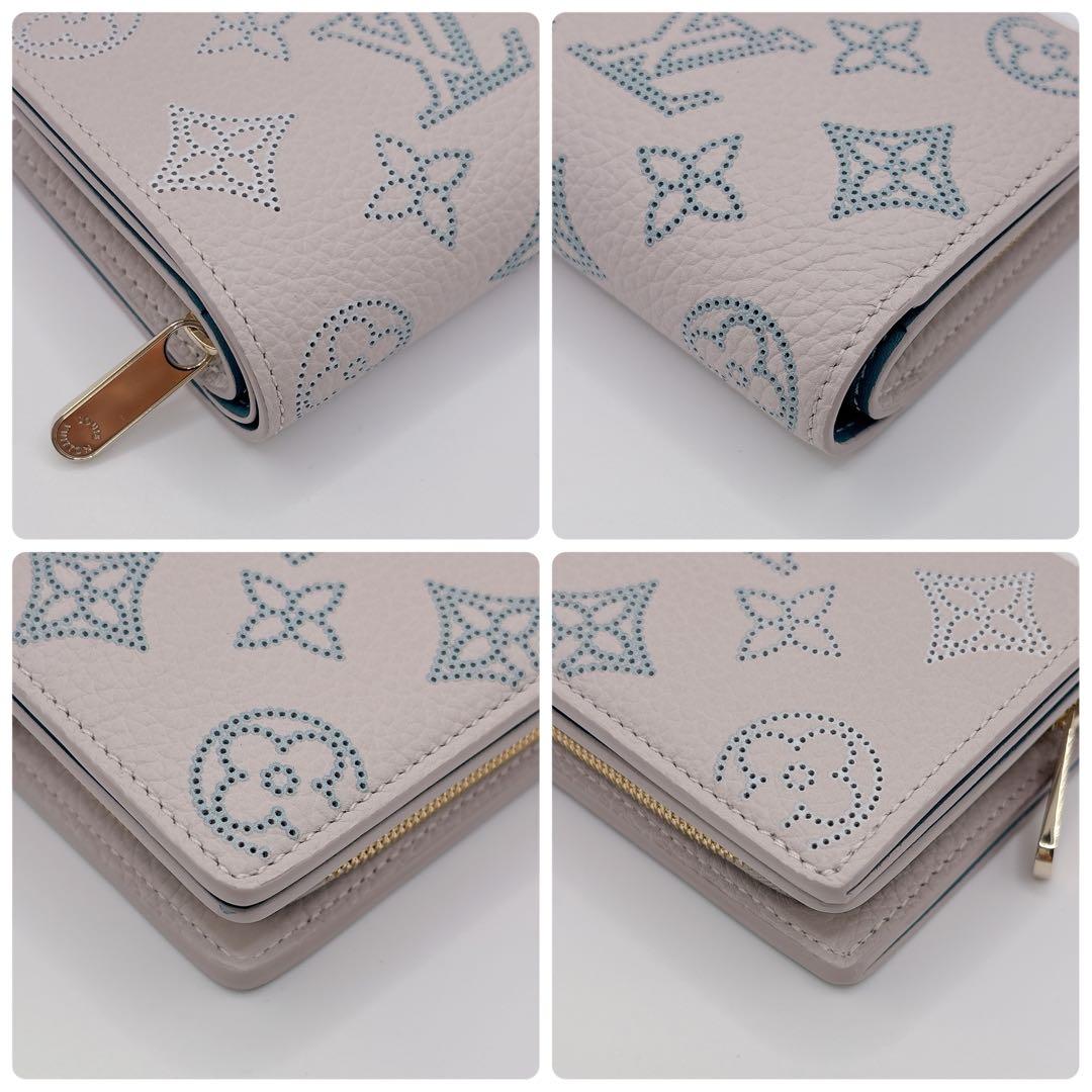 ほぼ未使用 限定品 ルイヴィトン マヒナ ポルトフォイユ クレア フライトモード