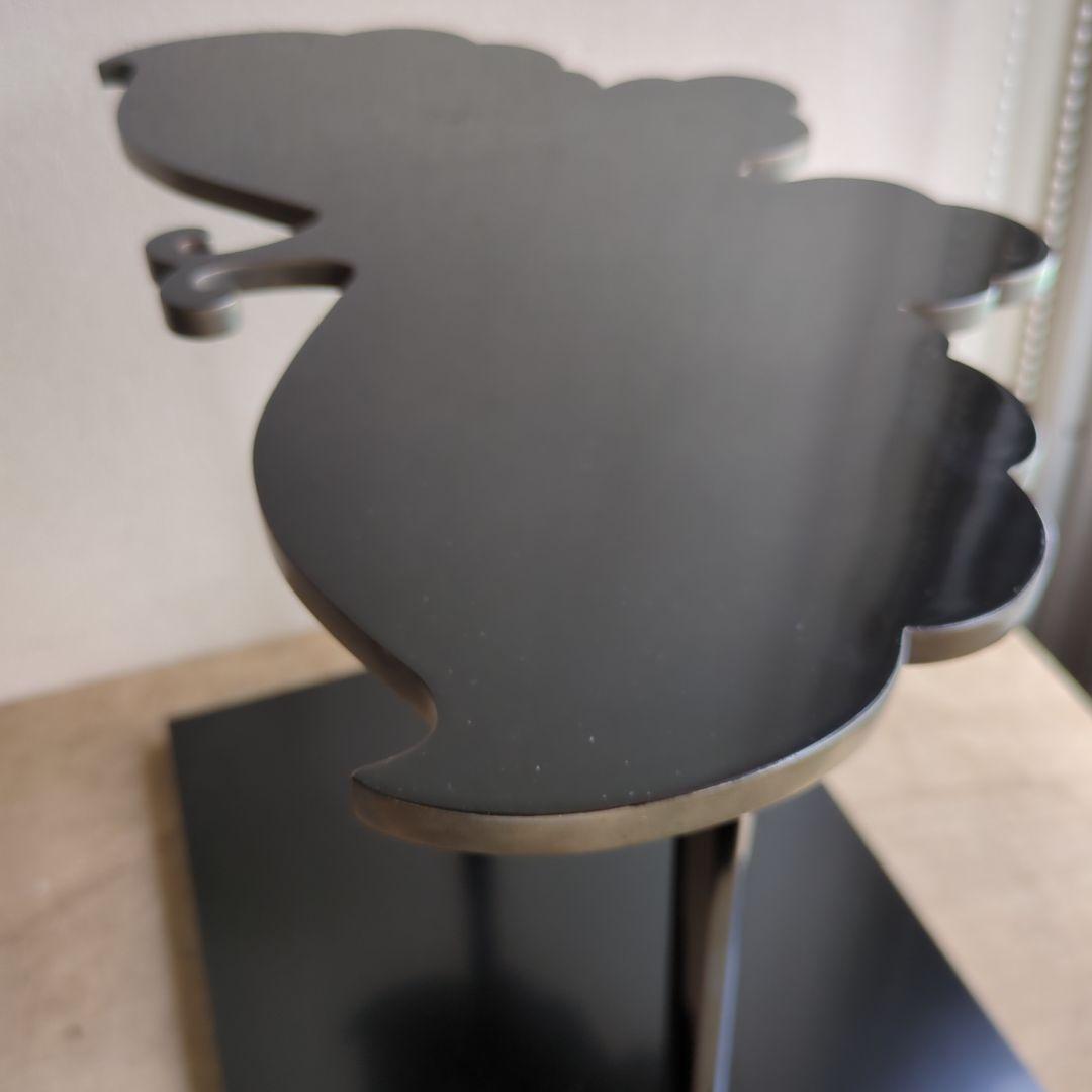 胡蝶棚 宗徧流 茶道具 在銘 組み立て式 漆器 茶道 真塗 銀縁 木箱