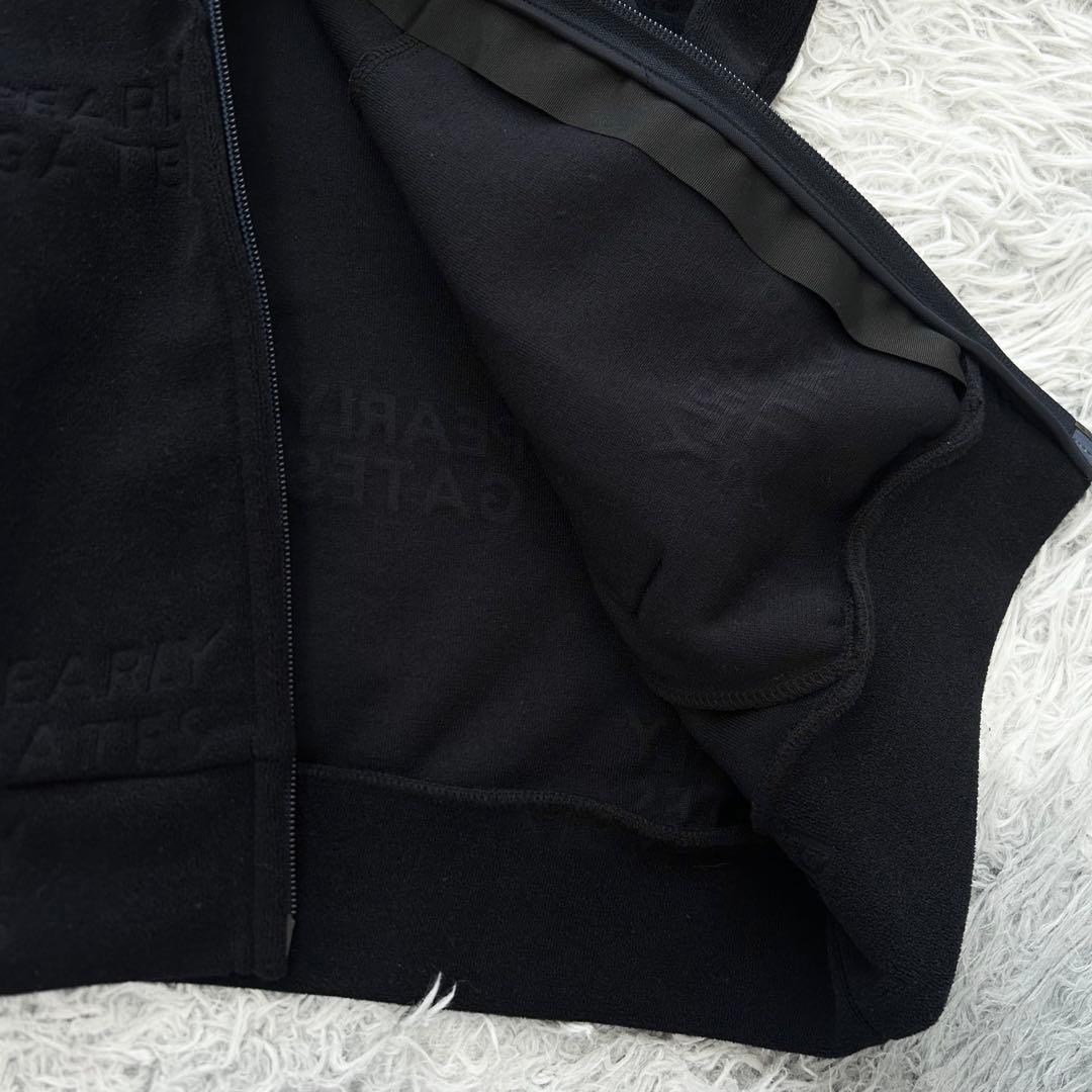 新品　パーリーゲイツ　セットアップ　パーカー　パイル　スカート　ネイビー　1