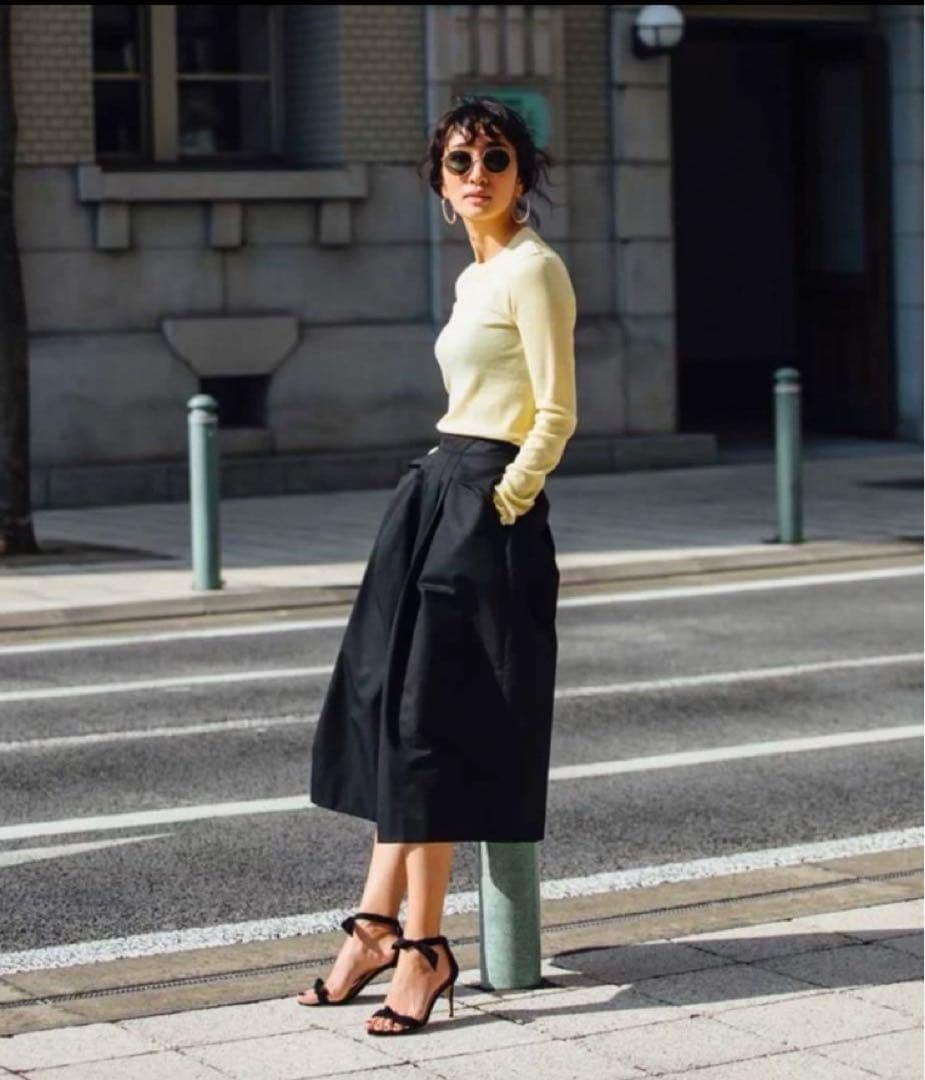 Nalaドレスパンツ ブラック フリーサイズ