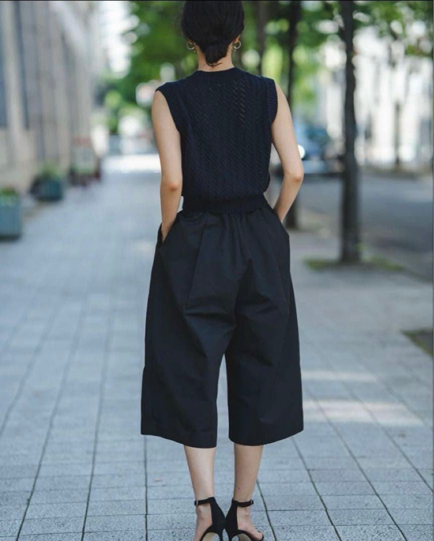 Nalaドレスパンツ ブラック フリーサイズ