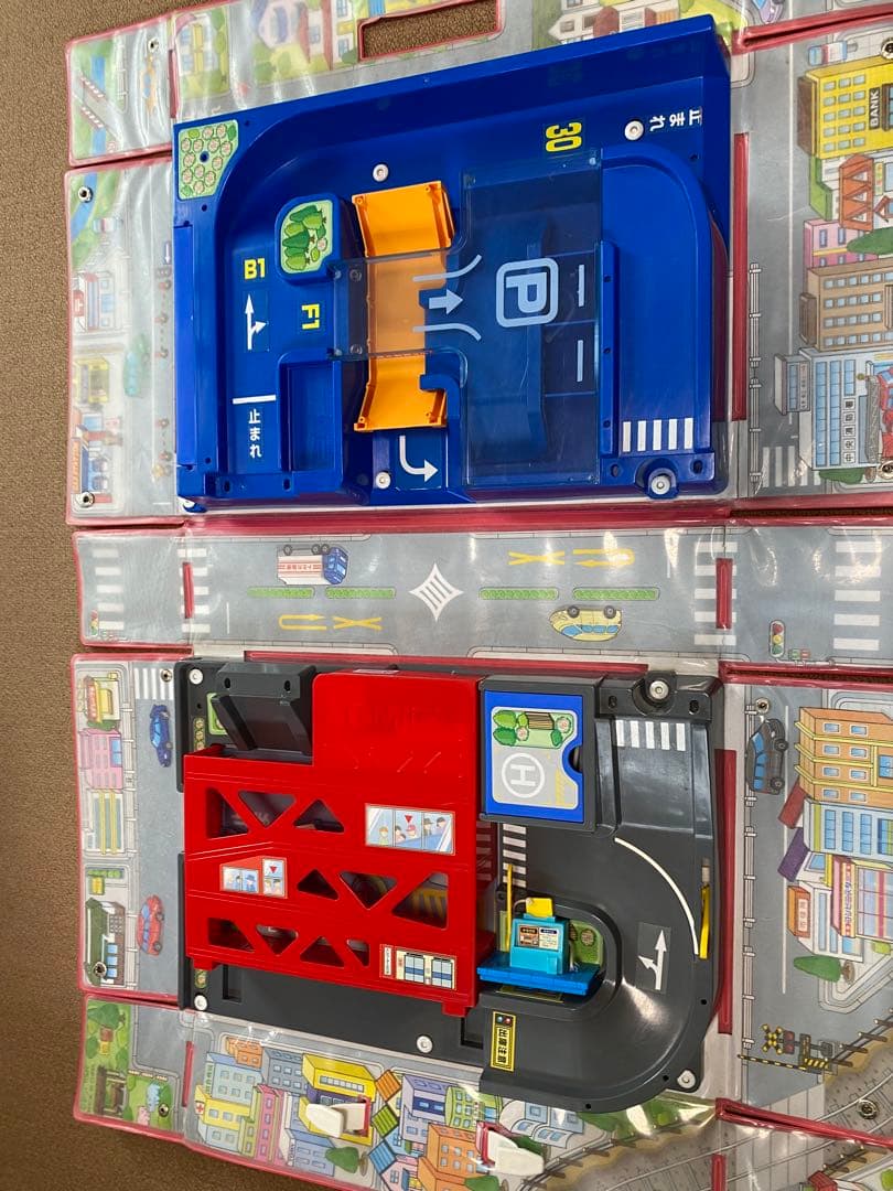 【廃盤品】トミカ 立体マップ シリーズ 3セットおまとめ売り