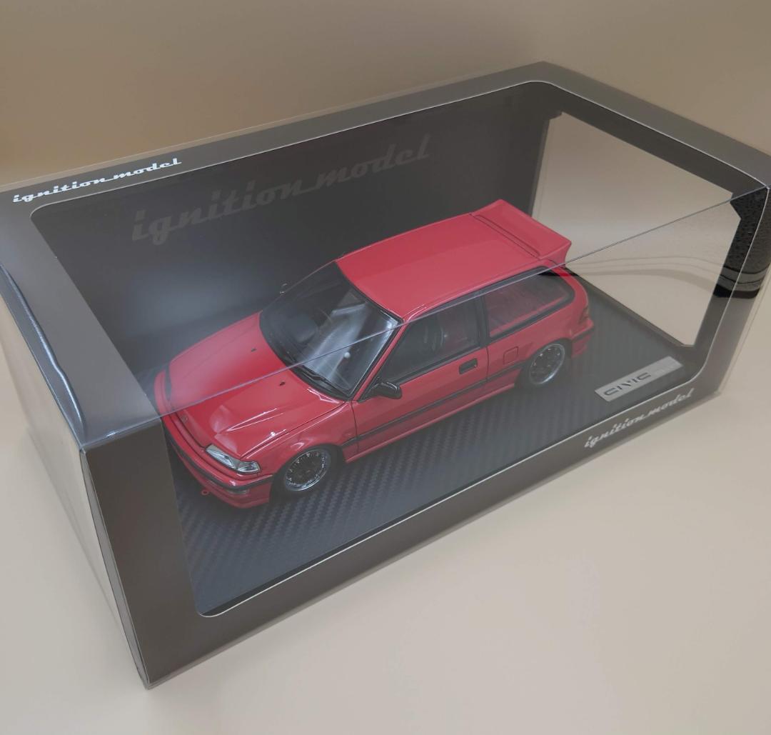 1/18 ホンダ シビック Honda CIVIC (EF9) SiR レッド