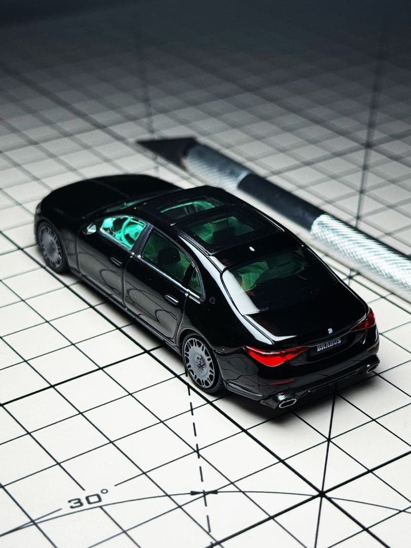 メルセデス・ベンツ マイバッハ S850 と AMG S63 Eミニカー セット