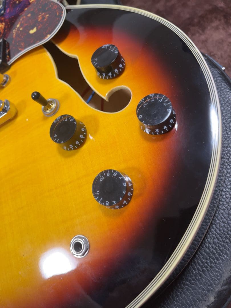 Gibsonタイプ 335セミアコギター