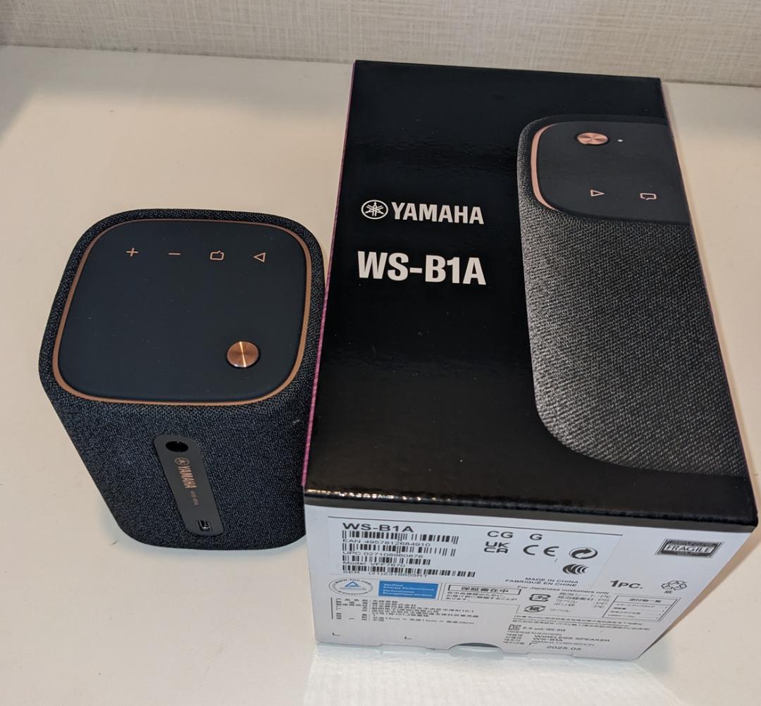 ヤマハ(YAMAHA) ポータブルスピーカー WS-B1A Bluetooth