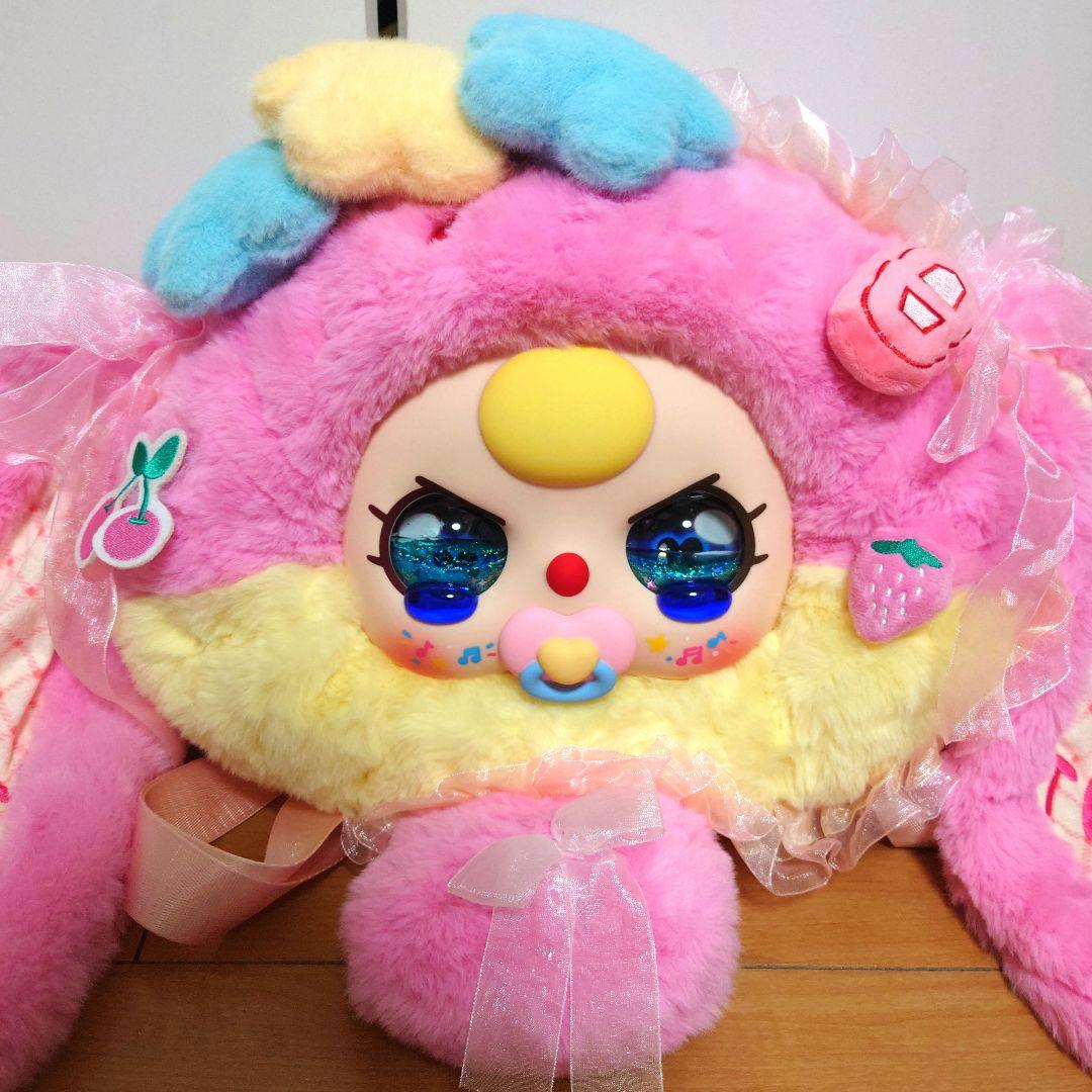 Babythree　バッグ　お顔リュック　シークレット　うさぎ　オイル目　バブ