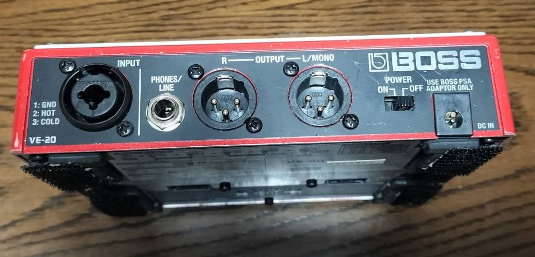 BOSS　ＶＥ－２０　ボーカルプロセッサー　元箱あり
