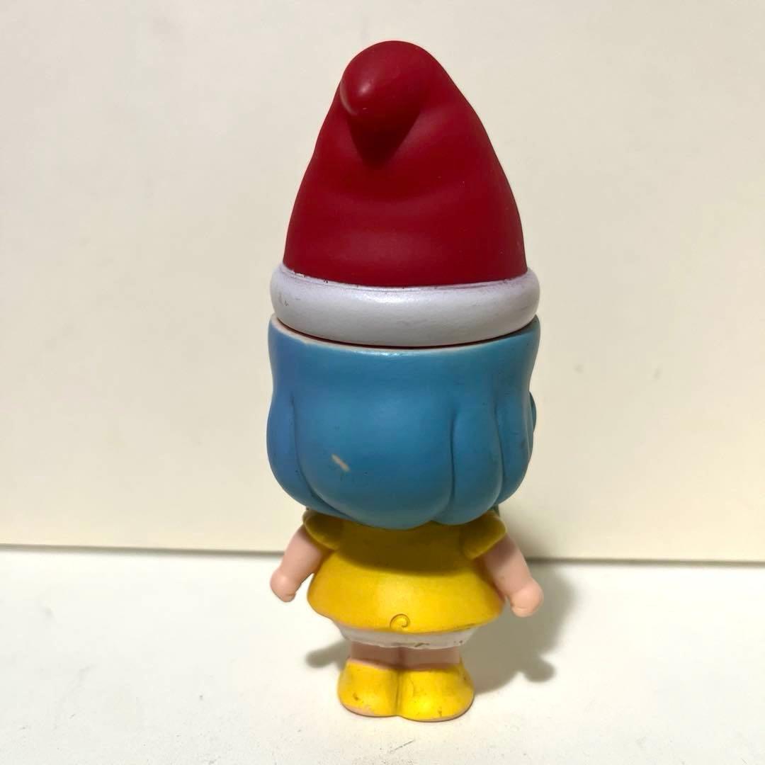 旧バンダイ製 とんがり帽子のメモル ソフビ フィギュア 当時物