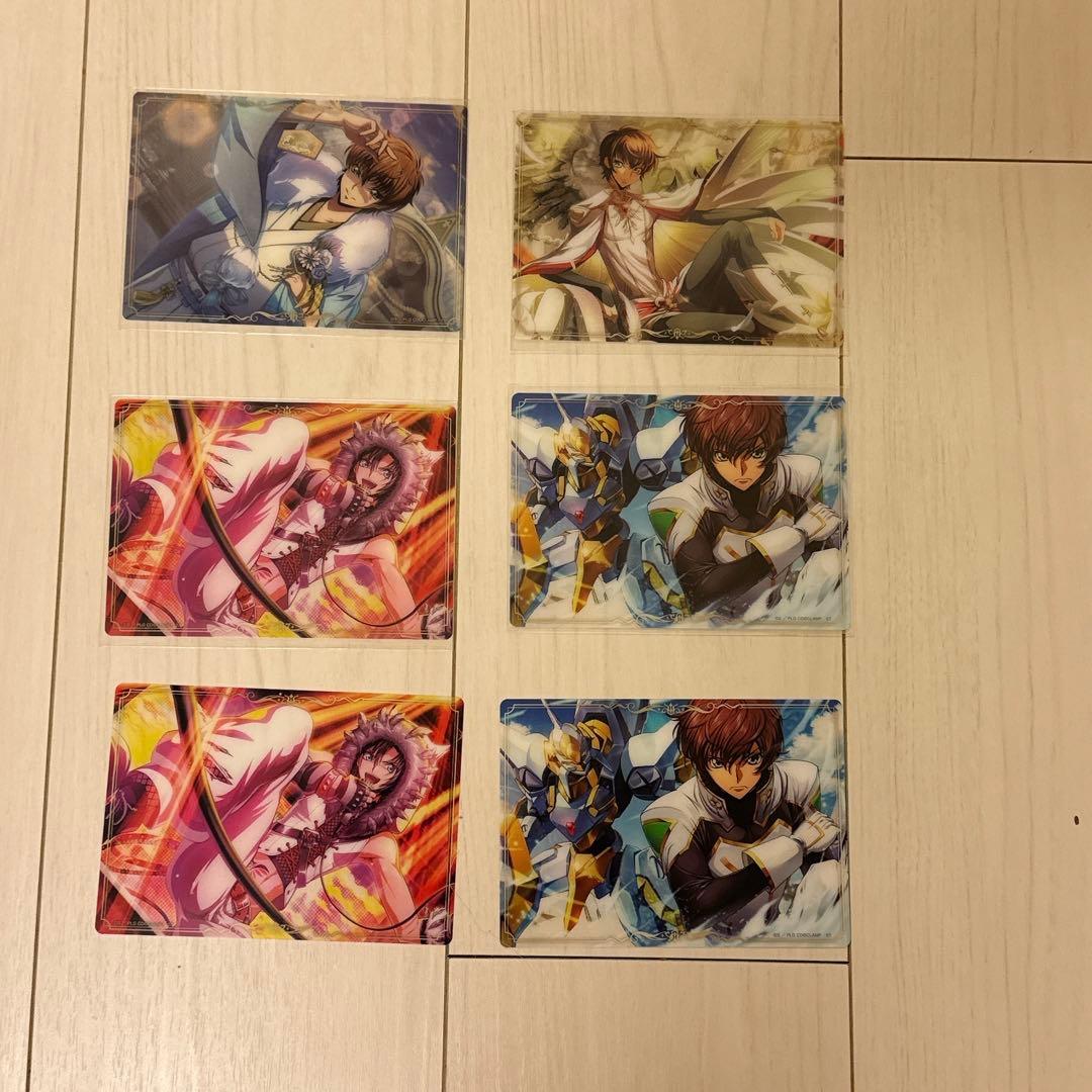 コードギアス　スザク　缶バッジ　アッシュ　ロゼ　ギアジェネ　ロススト　東京タワー